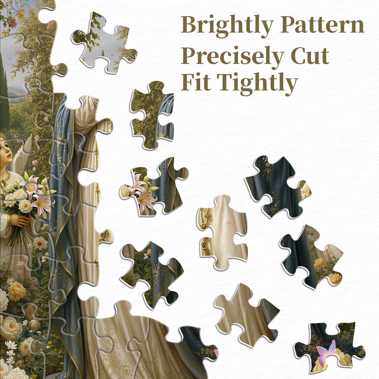 Garden Madonna Jigsaw Puzzle 1000 Piece