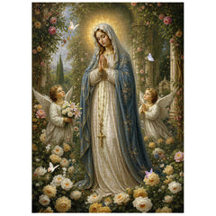 Garden Madonna Jigsaw Puzzle 1000 Piece