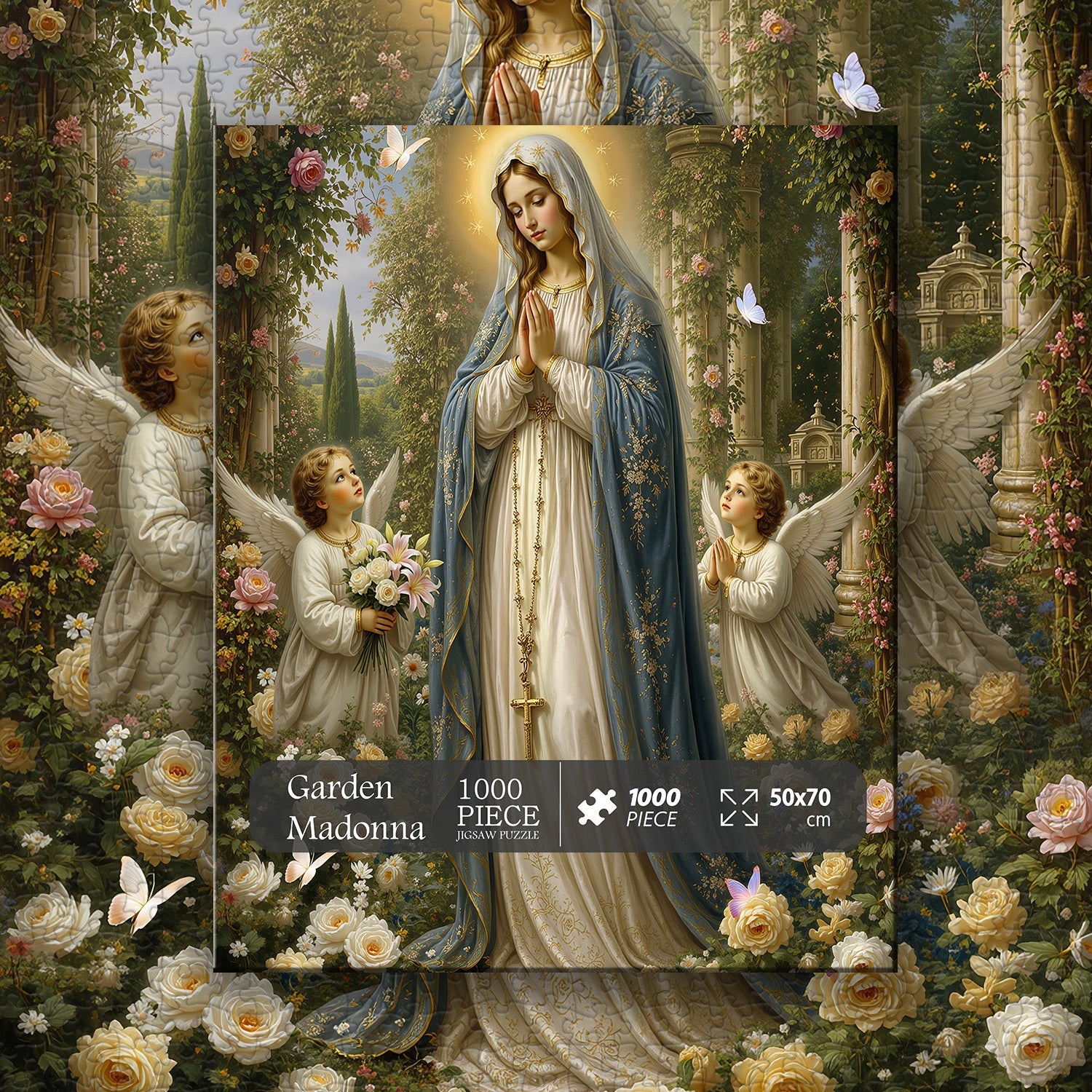 Garden Madonna Jigsaw Puzzle 1000 Piece