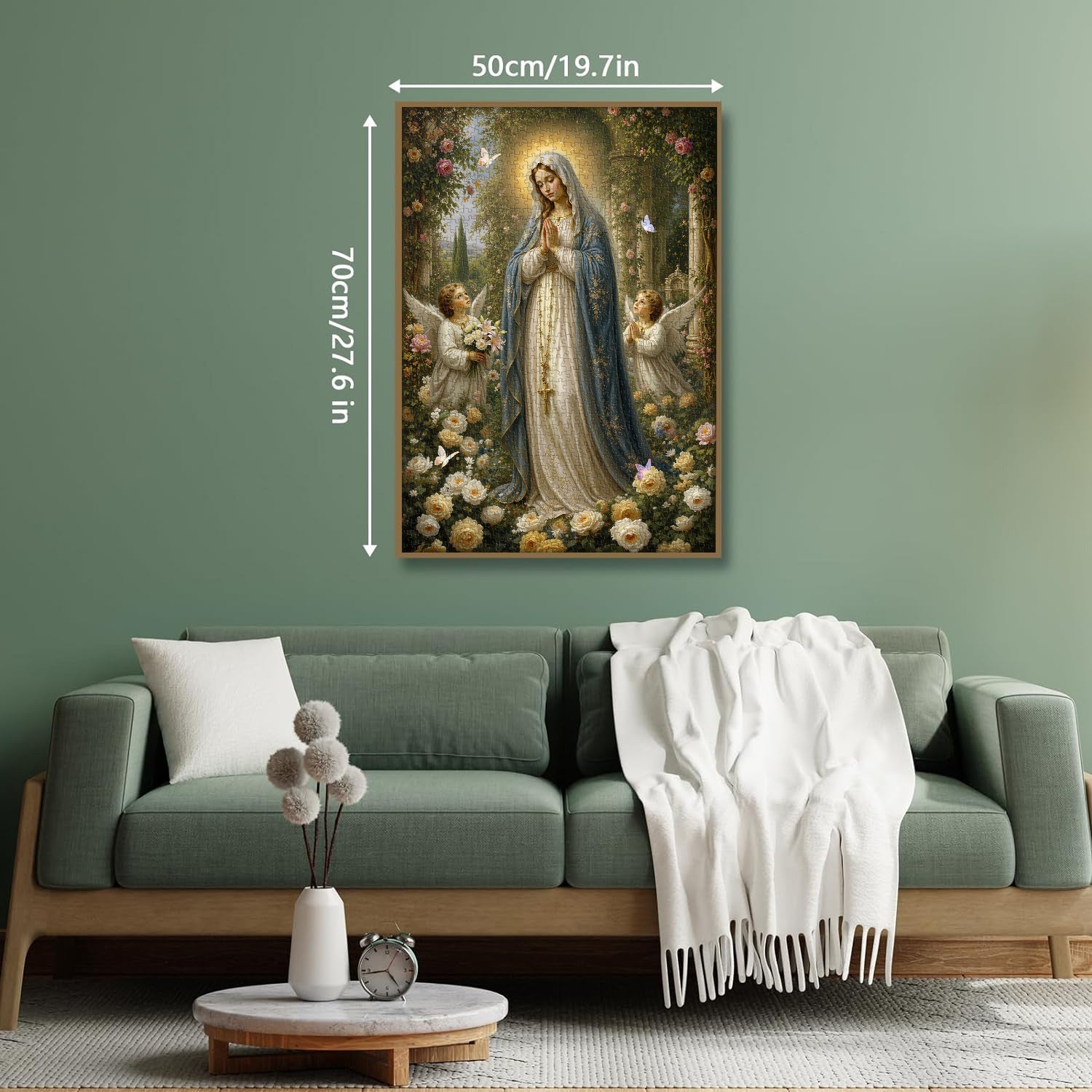 Garden Madonna Jigsaw Puzzle 1000 Piece