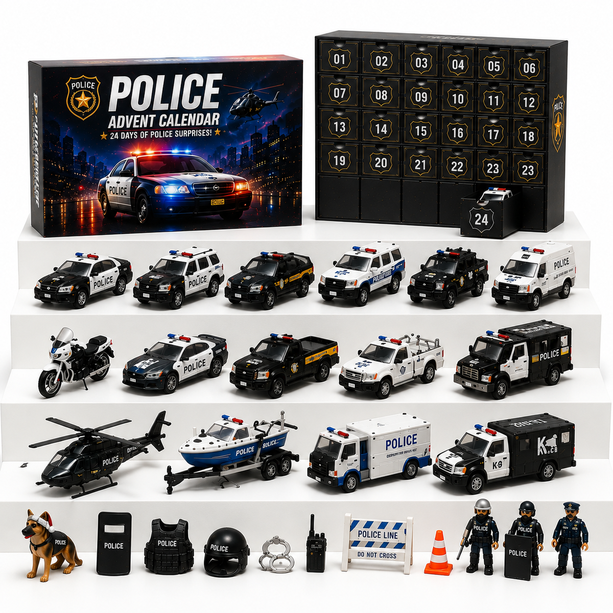 2026 Police Advent Calendar 🚔 24 Days of Police Adventures & Christmas Surprises