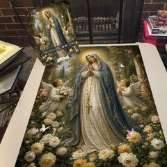 Garden Madonna Jigsaw Puzzle 1000 Piece