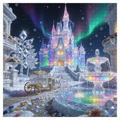 Aurora Crystal Castle Jigsaw Puzzle 1000 Pieces