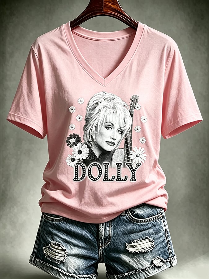 Women's Casual Print Short-Sleeve T-Shirt
