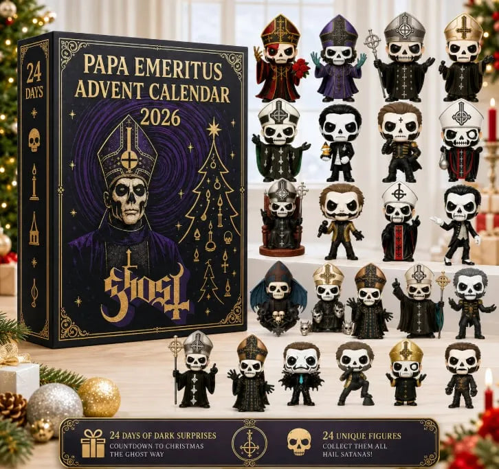 🔥LAST DAY 49% OFF‐Papa Emeritus Advent Calendar 2026 🎁 24 Gifts Inside!