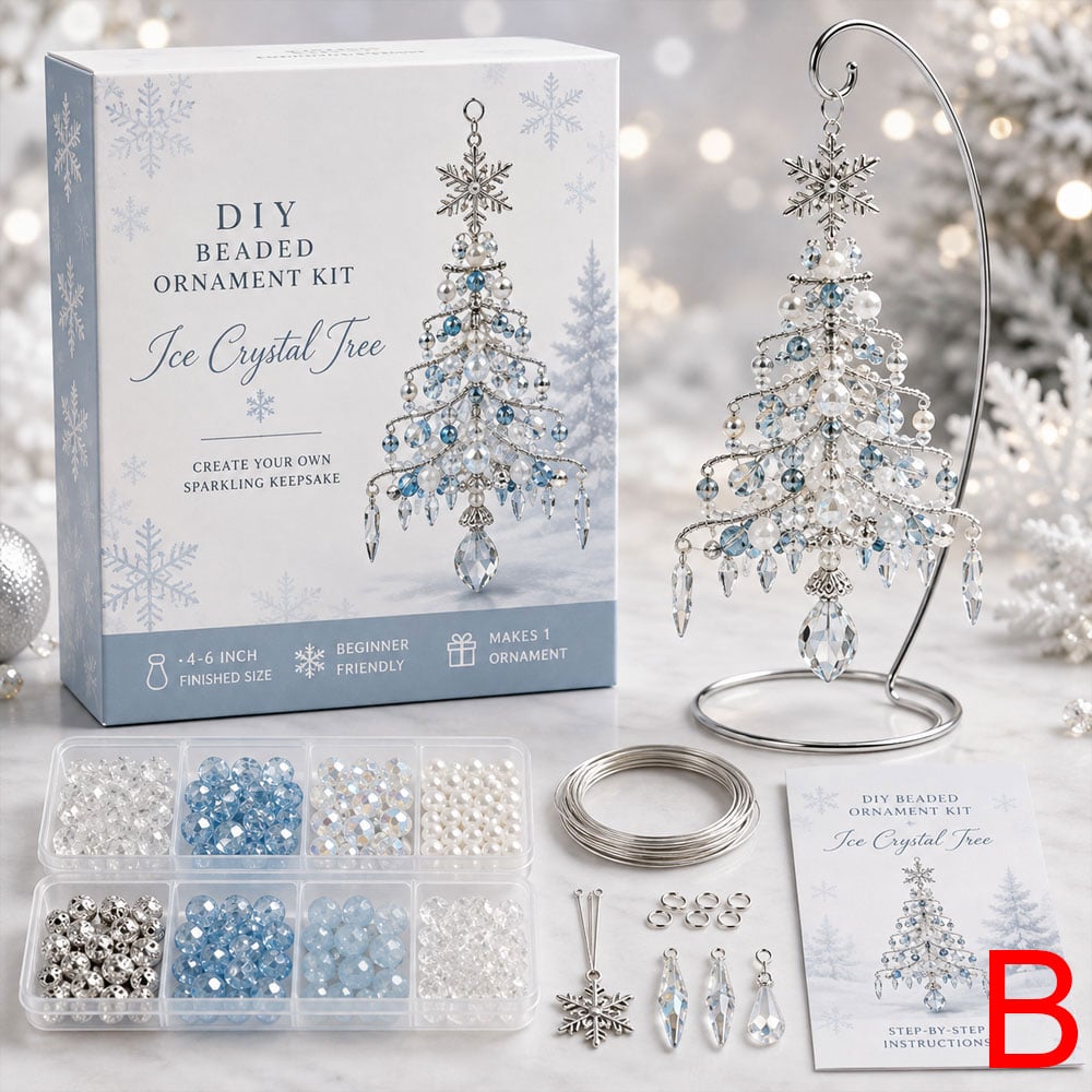 🎄DIY Christmas Tree Beaded Ornament Kit