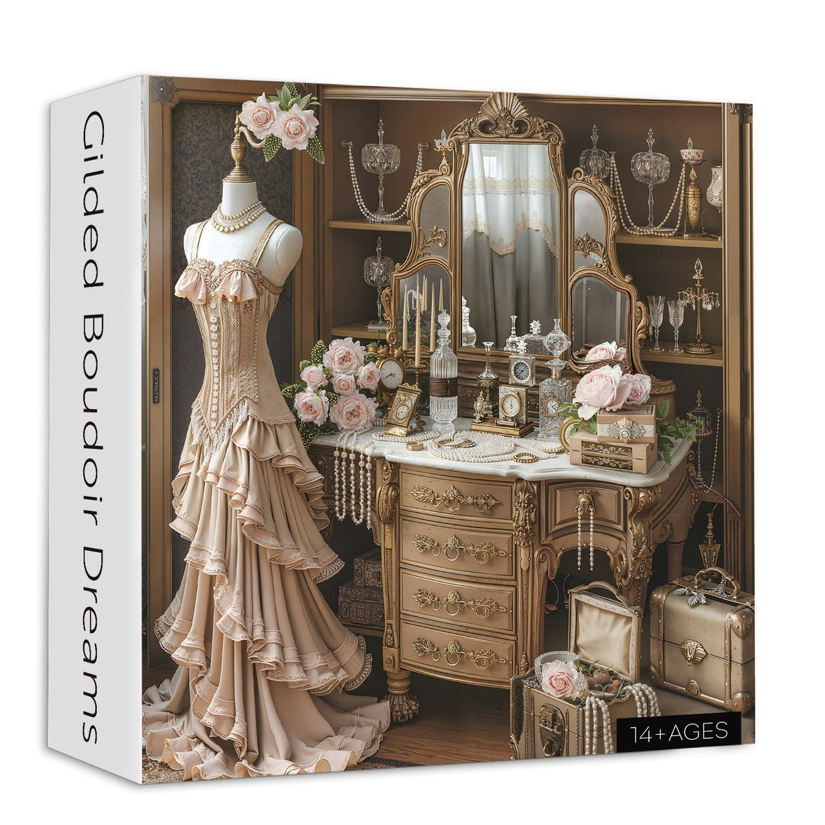 Gilded Boudoir Dreams Jigsaw Puzzle 1000 Piece