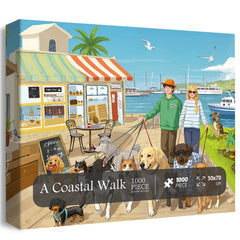A Coastal Walk Jigsaw Puzzle 1000 Pieces