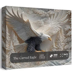 Impossible Difficult The Carved Eagle Jigsaw Puzzle 1000 Pieces
