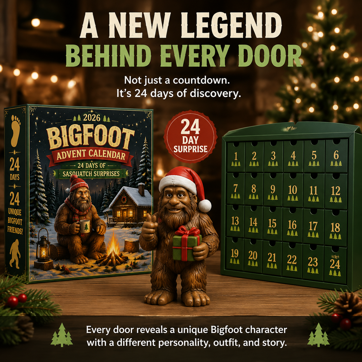🦶24 Days Of Bigfoot Magic 🎄 A Christmas Countdown Filled With Legendary Surprises