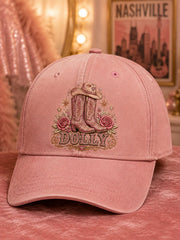 Tribute to Country Music Legend Dolly Parton Printed Hat