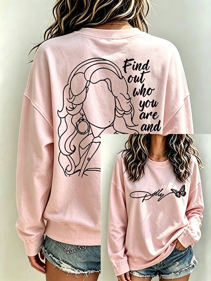 Women's Wildflowers Don'T Care Where They Grow — Dolly Parton  Print Top