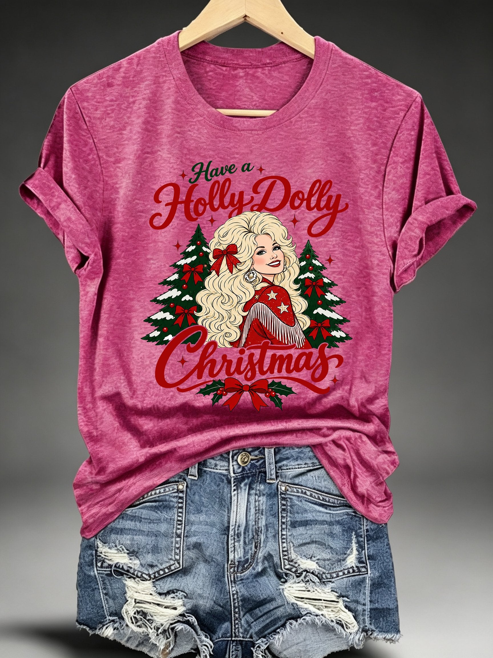 Women's Vintage Country Music Tribute Parton Tour T-Shirt
