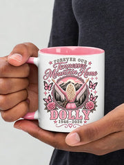 Retro Country Music Legend Tribute Print Mug