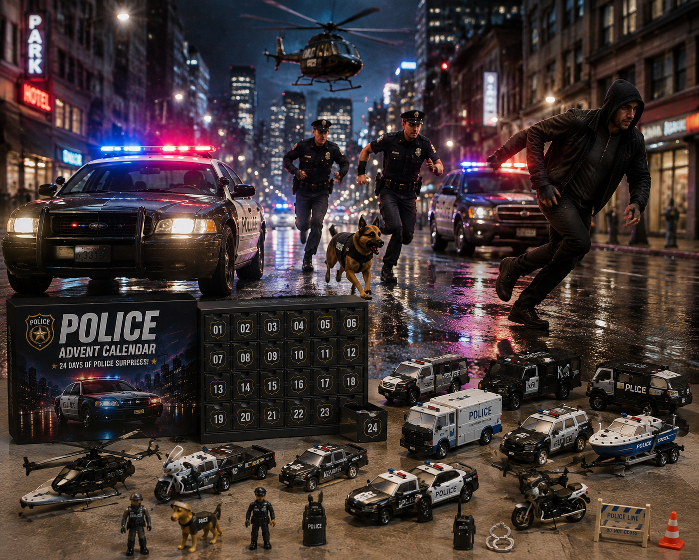 2026 Police Advent Calendar 🚔 24 Days of Police Adventures & Christmas Surprises