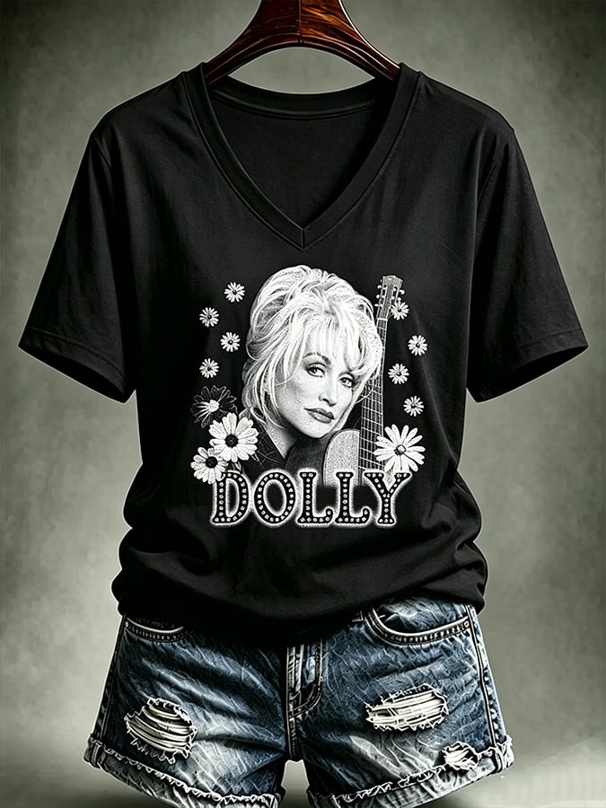 Women's Casual Print Short-Sleeve T-Shirt