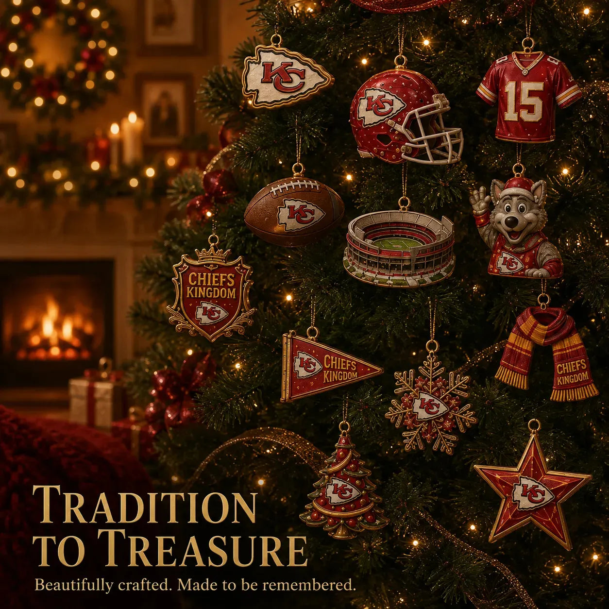 🎄 Chiefs Kingdom Football Christmas Advent Calendar