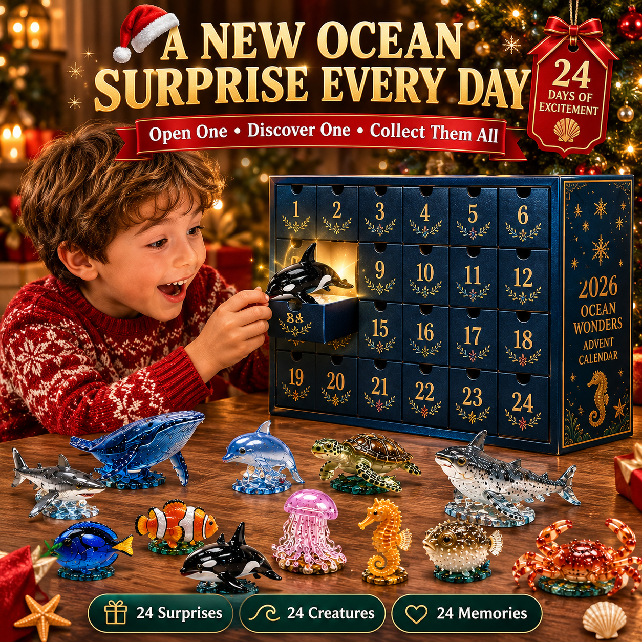 2026 Ocean Wonders Advent Calendar