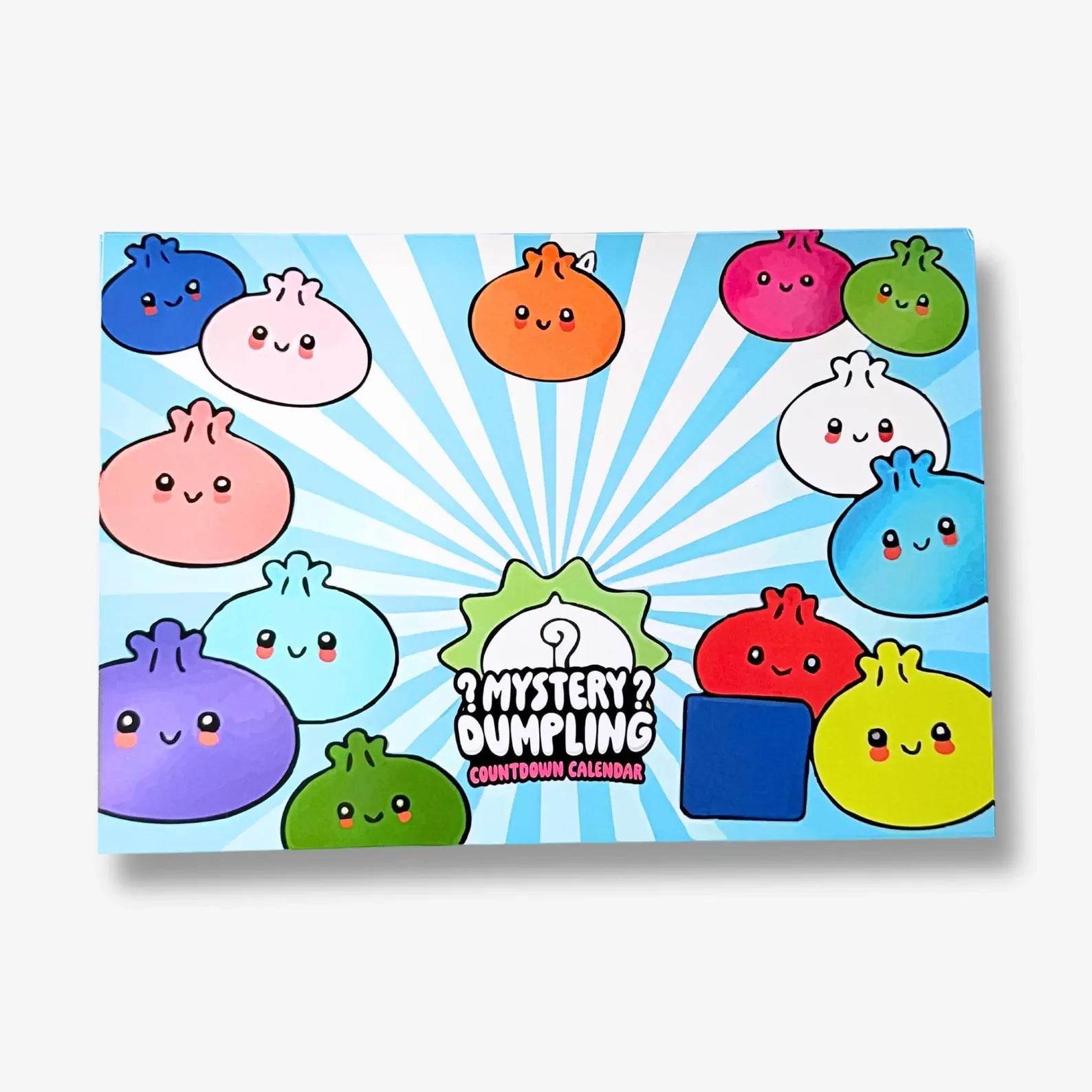 2026 Mystery Dumpling Squishy Blind Box Countdown Calendar, 24 Kawaii Surprise Fidget Toys