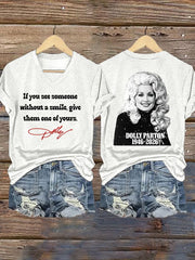 Women's Casual Printed T-shirt