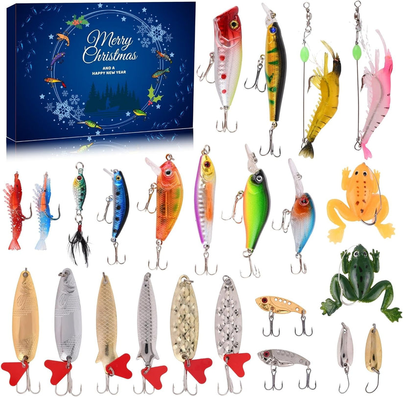 🎣 24 Days of Fishing Surprises - The Ultimate Christmas Gift for Anglers
