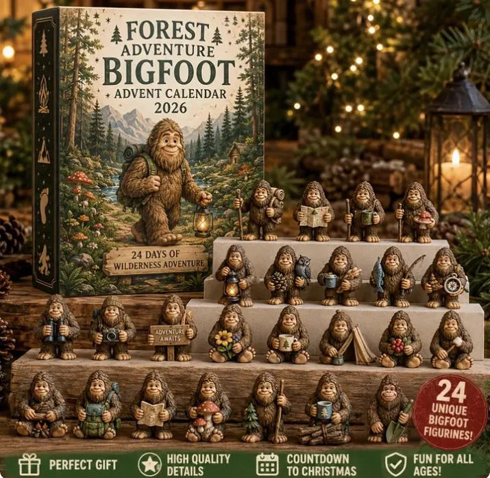 🌳👣Bigfoot Advent Calendar 2026 -24 Daysof Wild Adventures🎁