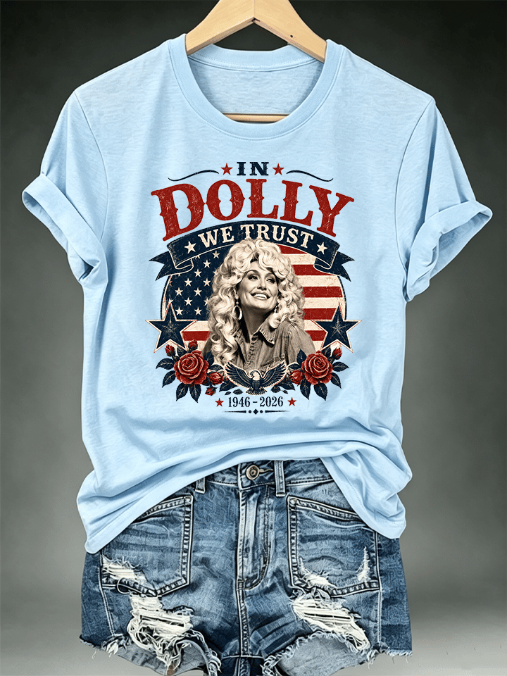 Women's Vintage Country Music Tribute Parton Tour T-Shirt