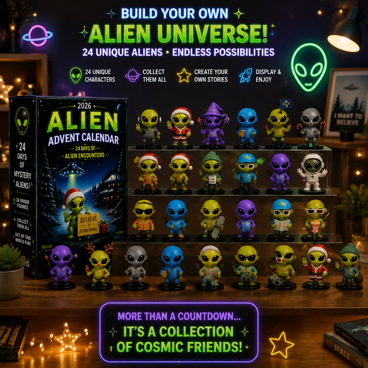 👽 24 Days Of Alien Surprises Begin Here!