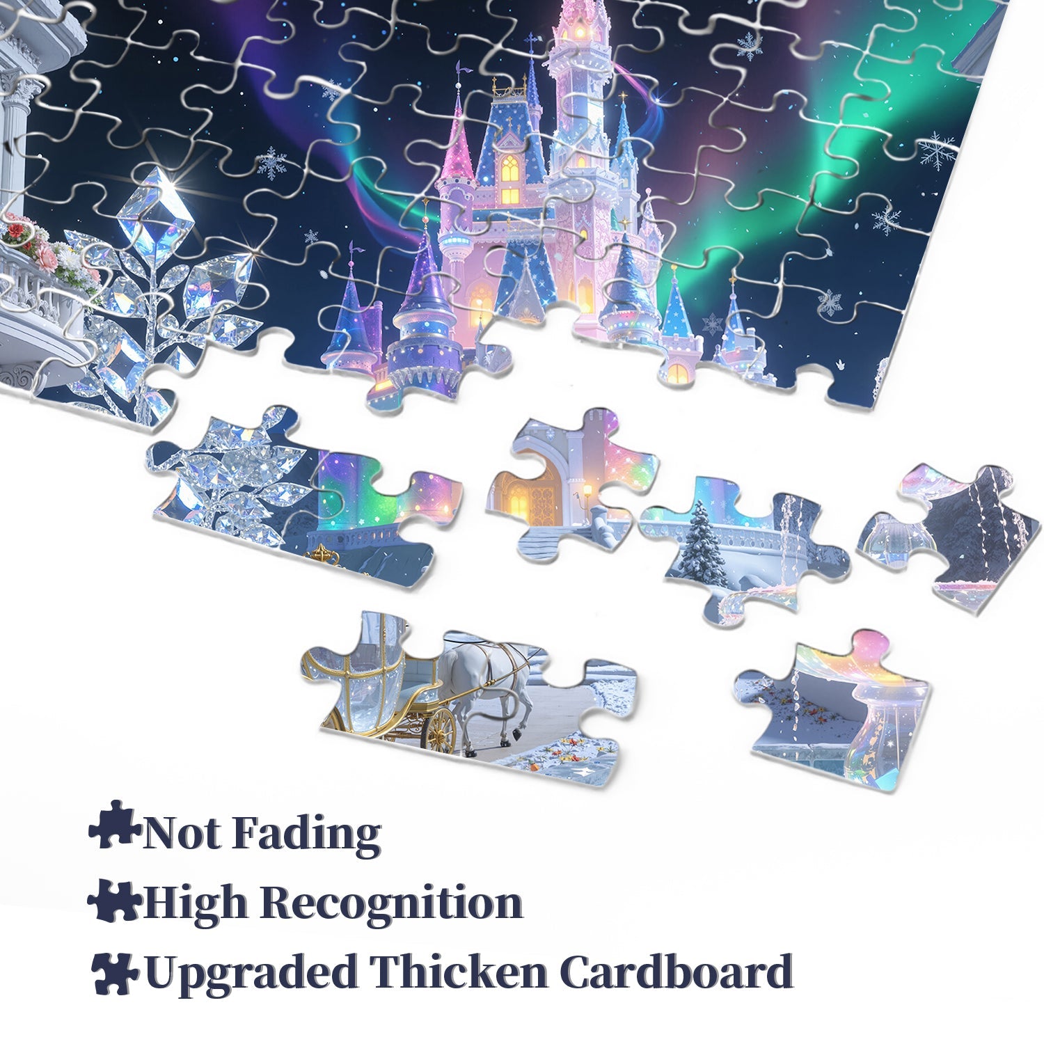 Aurora Crystal Castle Jigsaw Puzzle 1000 Pieces