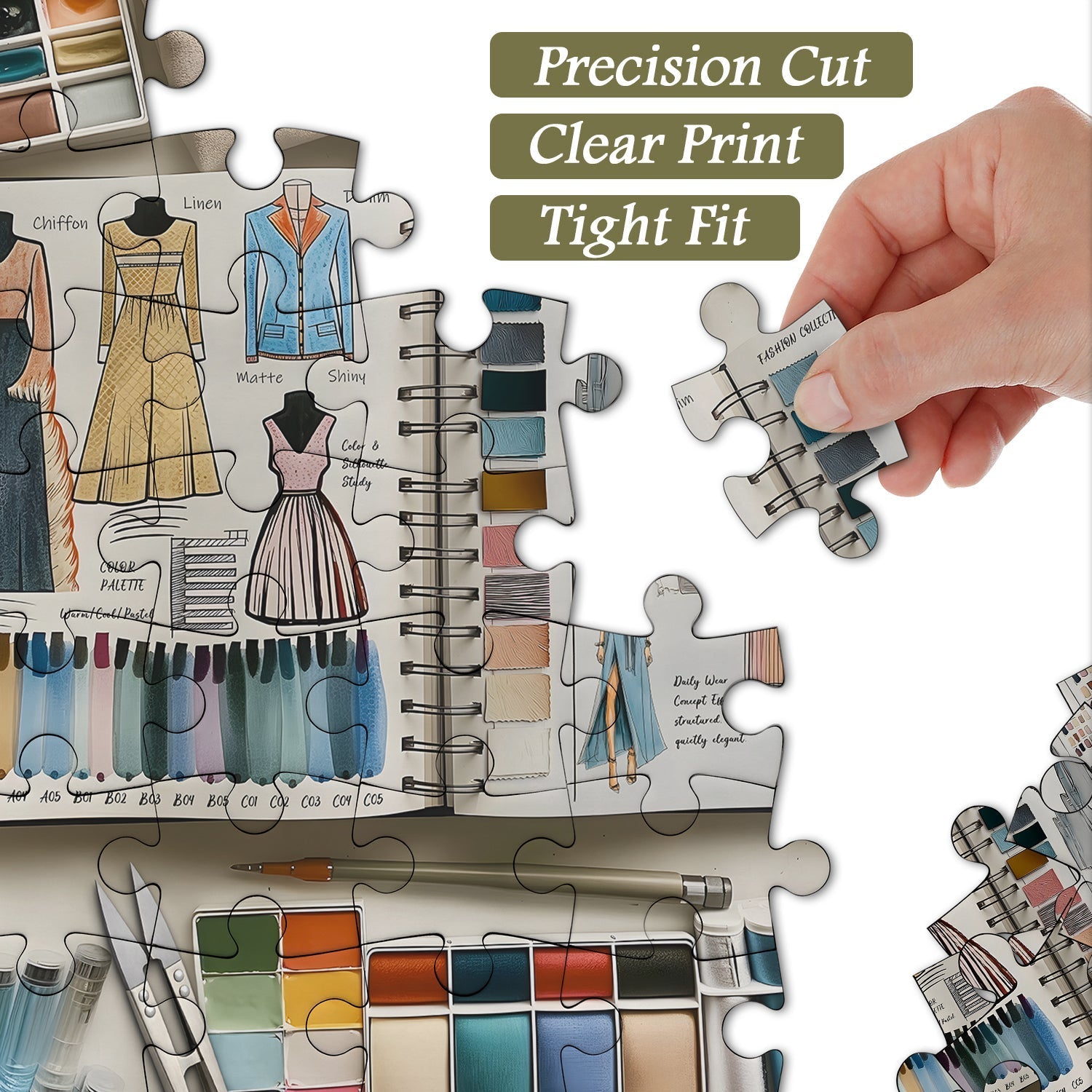 Design Diary Jigsaw Puzzle 1000 Pieces