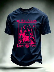 Men's Queen of Hearts Shirt Country Music Graphic Tee