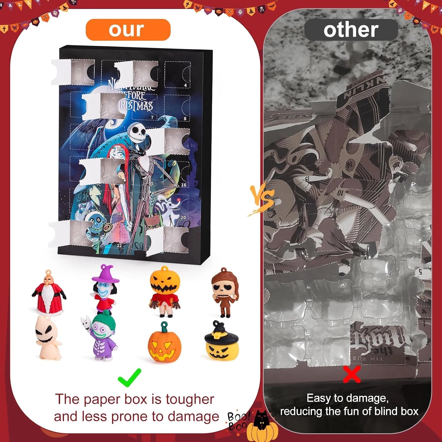 2026 Nightmare Christmas Advent Calendar - 24-Day Countdown