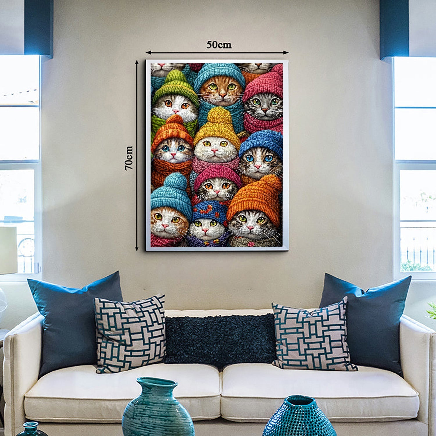 Cat Hat Fantasy Jigsaw Puzzle 1000 Pieces