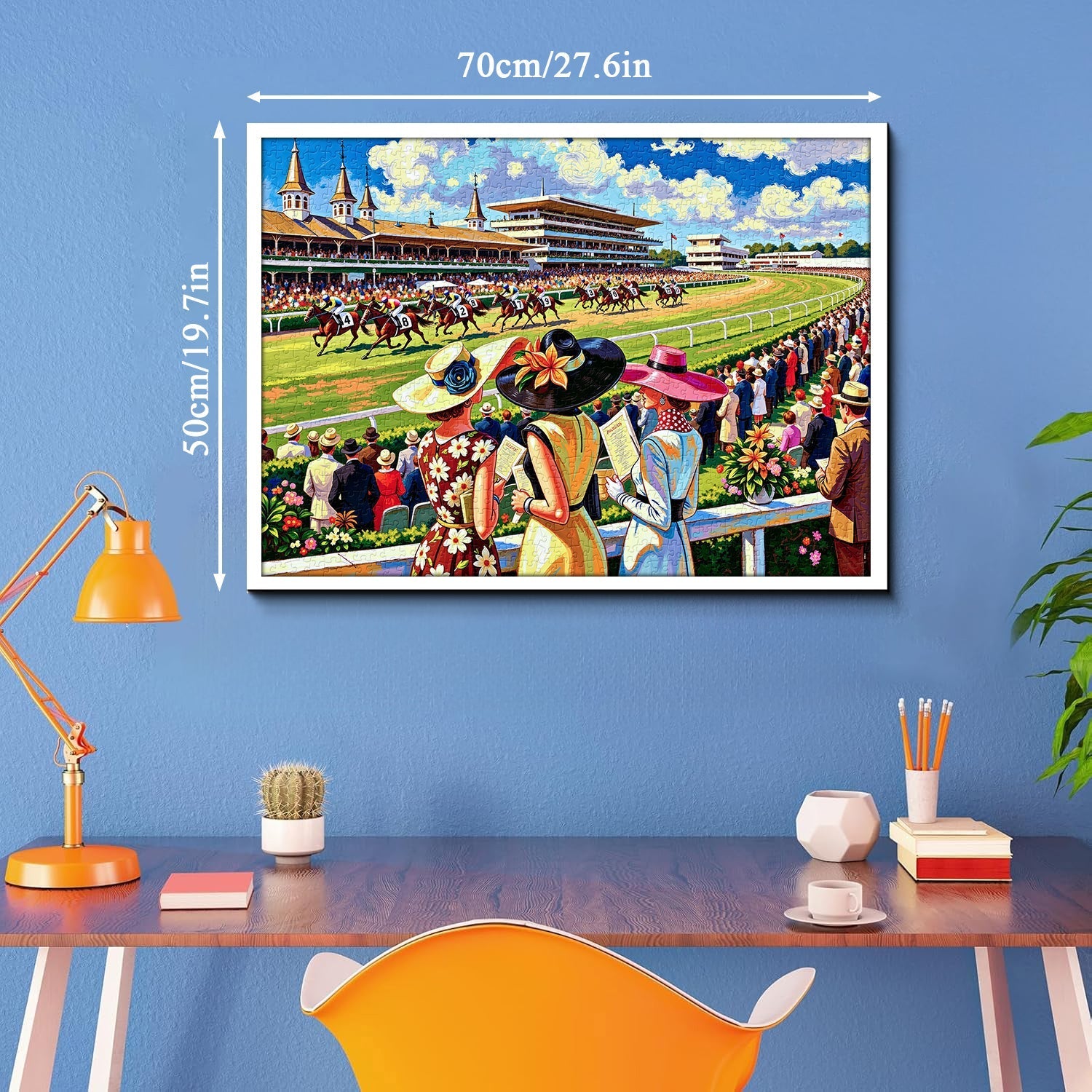 Horse Racing Event Jigsaw Puzzle 1000 Pieces