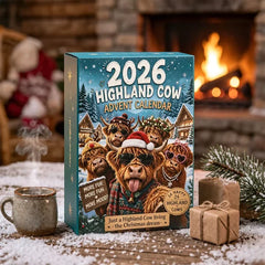 2026 Winter Season Highland Cow Advent Calendar