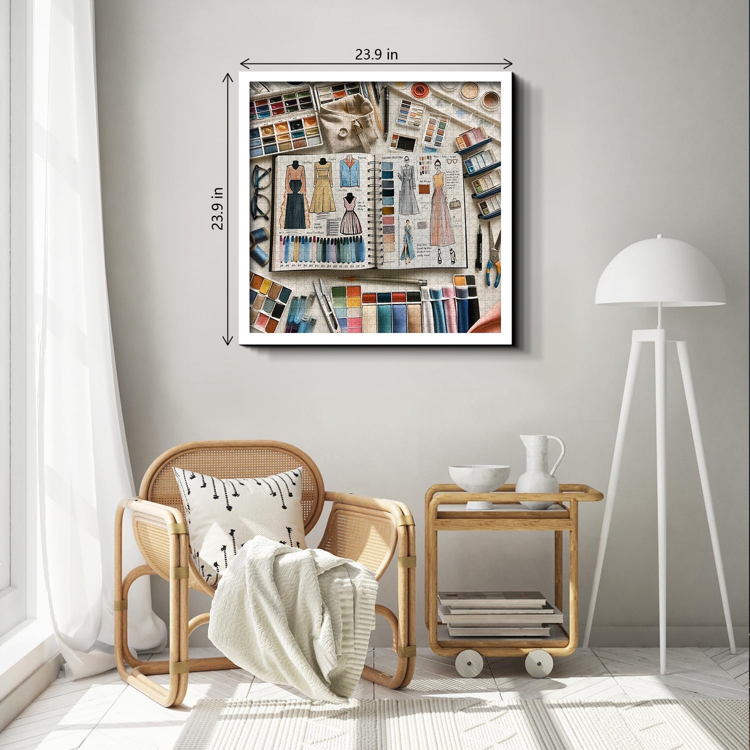 Design Diary Jigsaw Puzzle 1000 Pieces