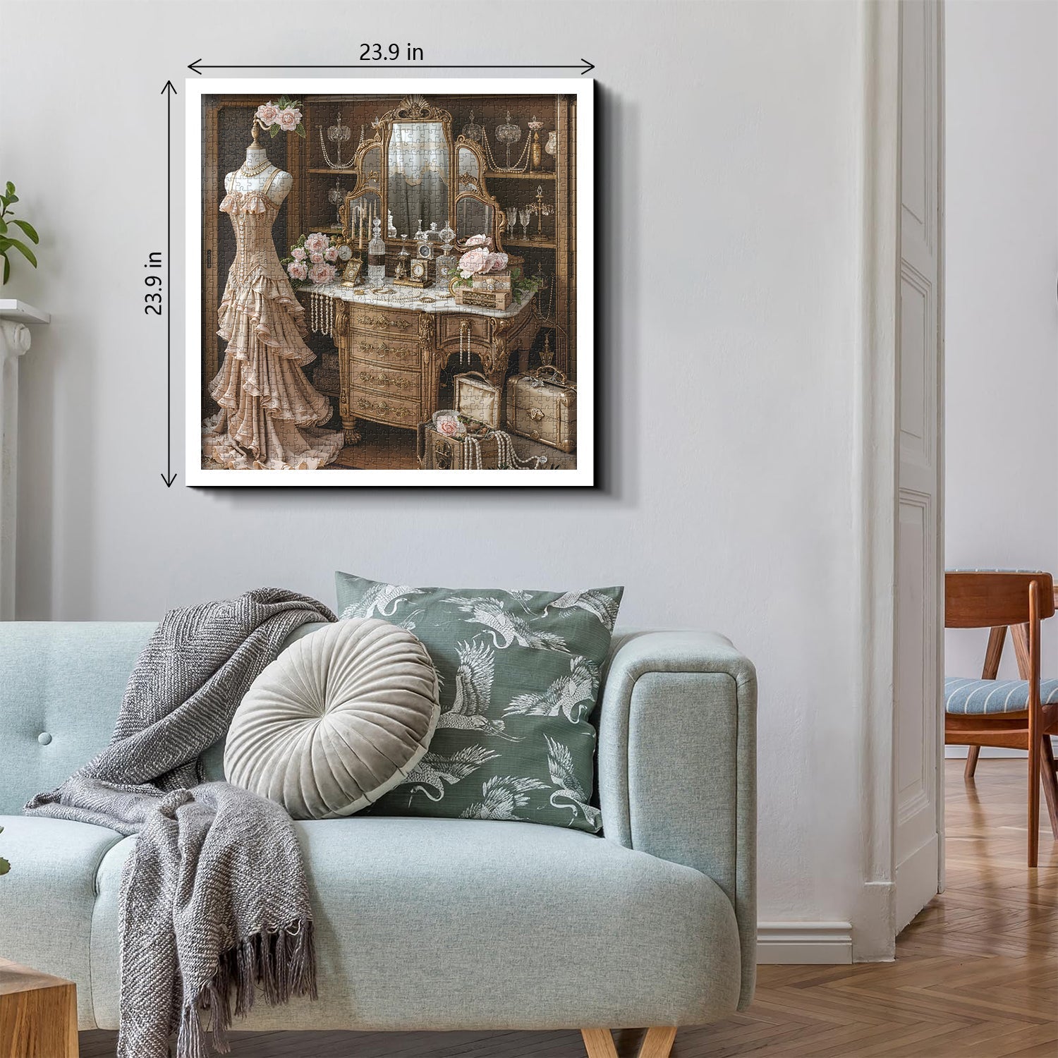 Gilded Boudoir Dreams Jigsaw Puzzle 1000 Piece