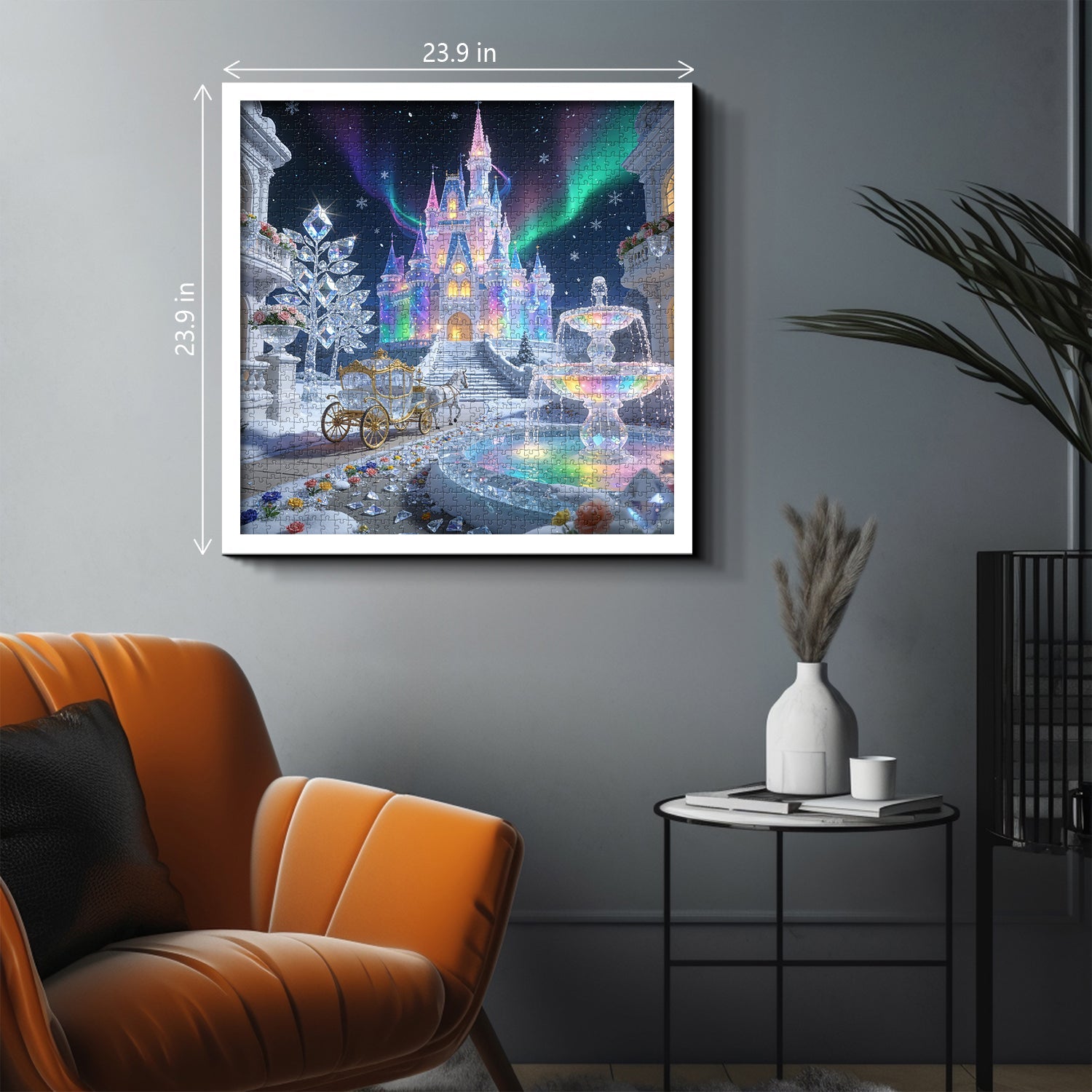 Aurora Crystal Castle Jigsaw Puzzle 1000 Pieces