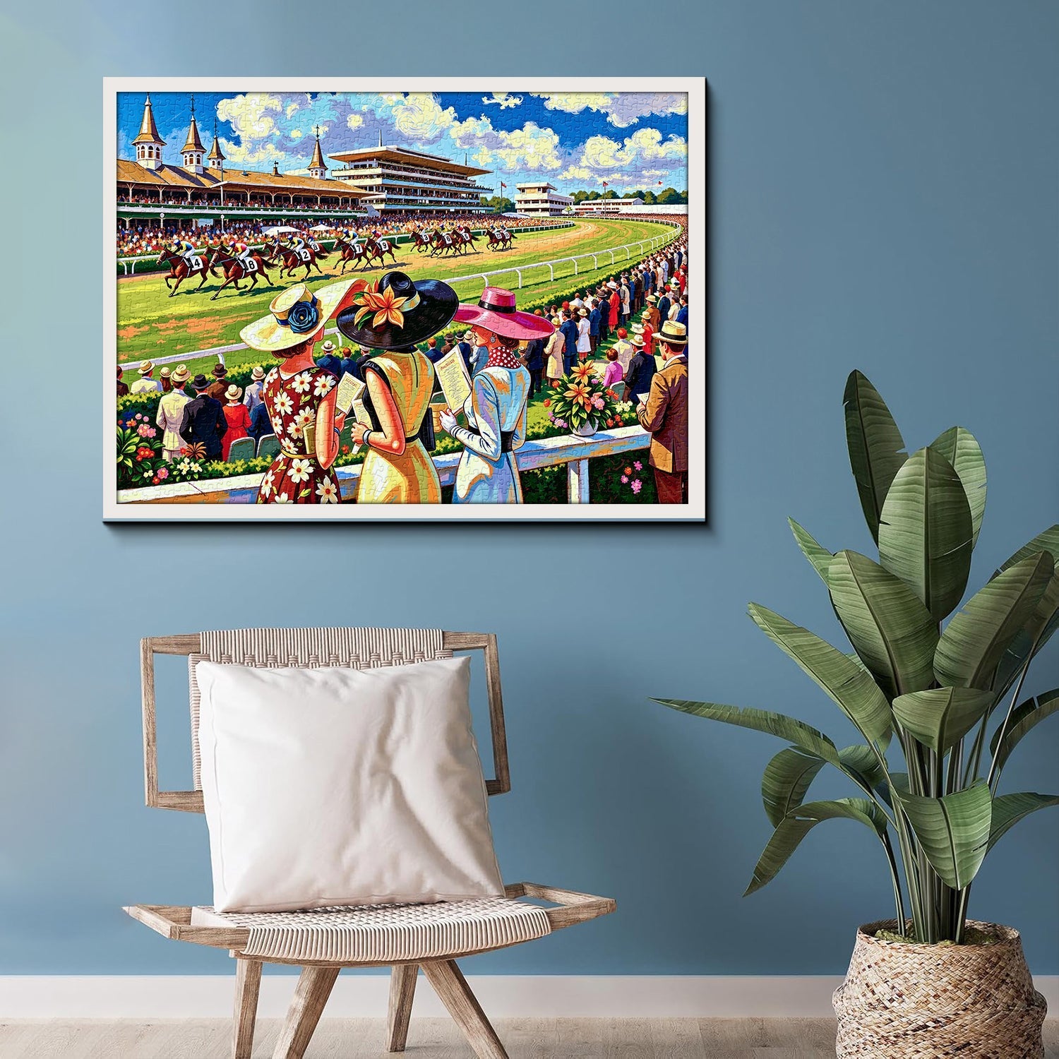 Horse Racing Event Jigsaw Puzzle 1000 Pieces