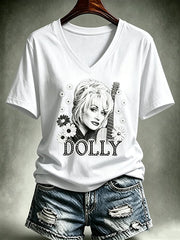 Women's Casual Print Short-Sleeve T-Shirt