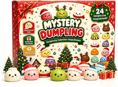 2026 Christmas Dumpling Squishy Advent Calendar - 24-Day Countdown