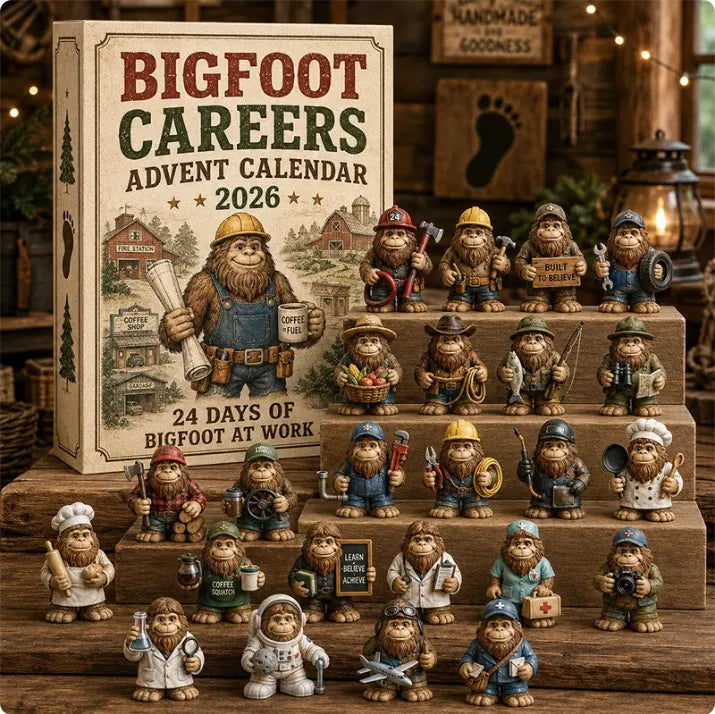 🌳👣Bigfoot Advent Calendar 2026 -24 Daysof Wild Adventures🎁