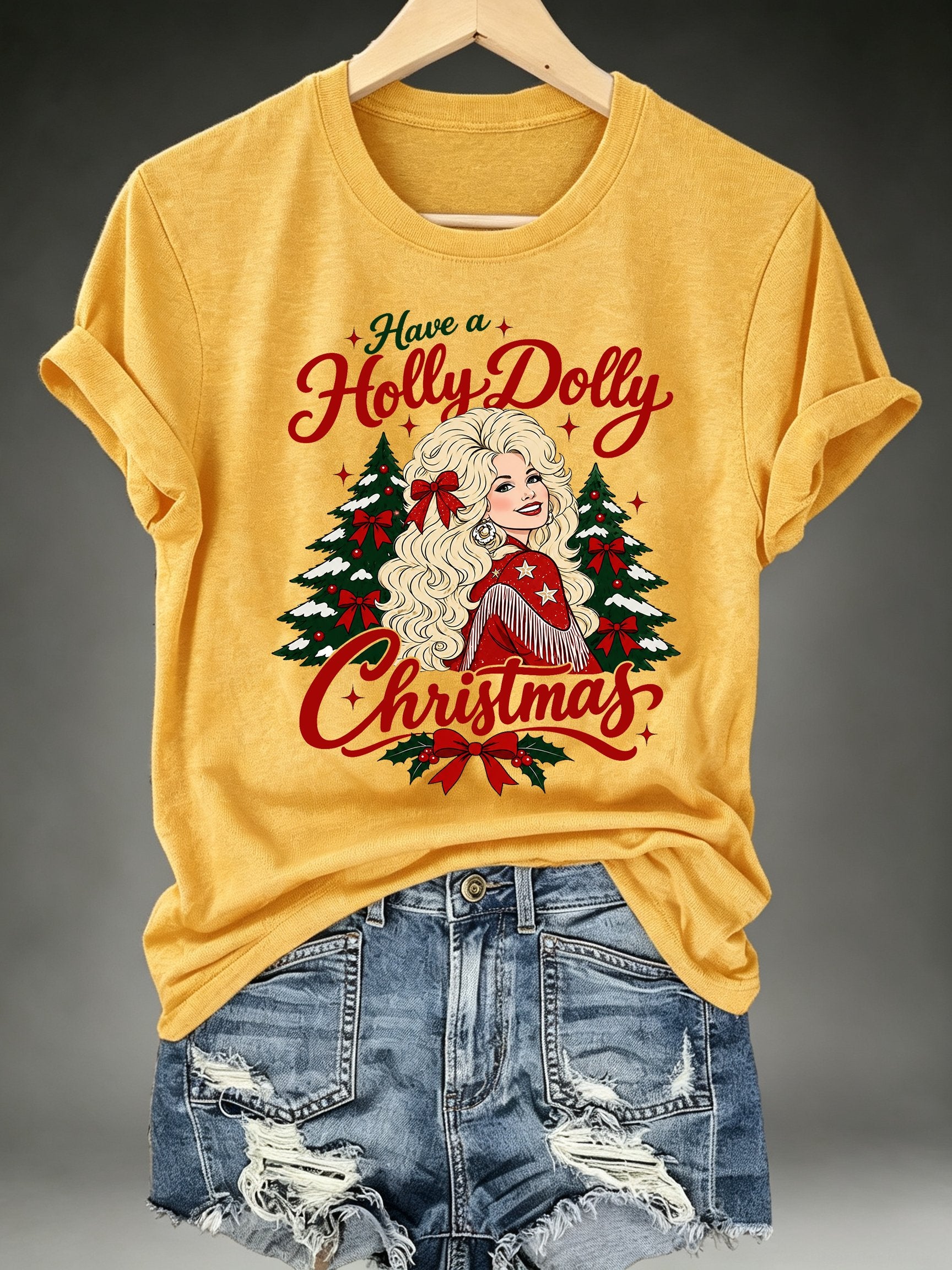Women's Vintage Country Music Tribute Parton Tour T-Shirt