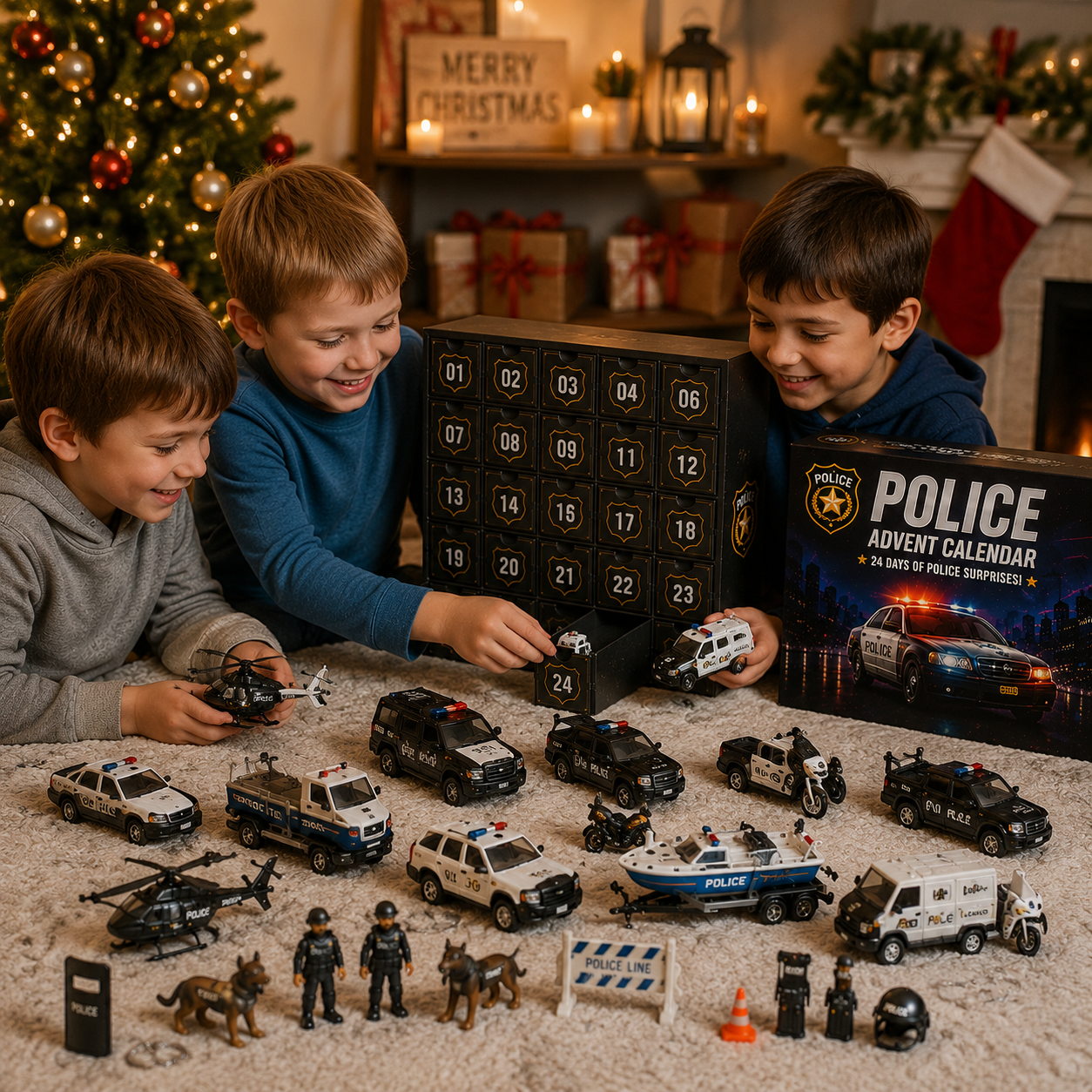 2026 Police Advent Calendar 🚔 24 Days of Police Adventures & Christmas Surprises