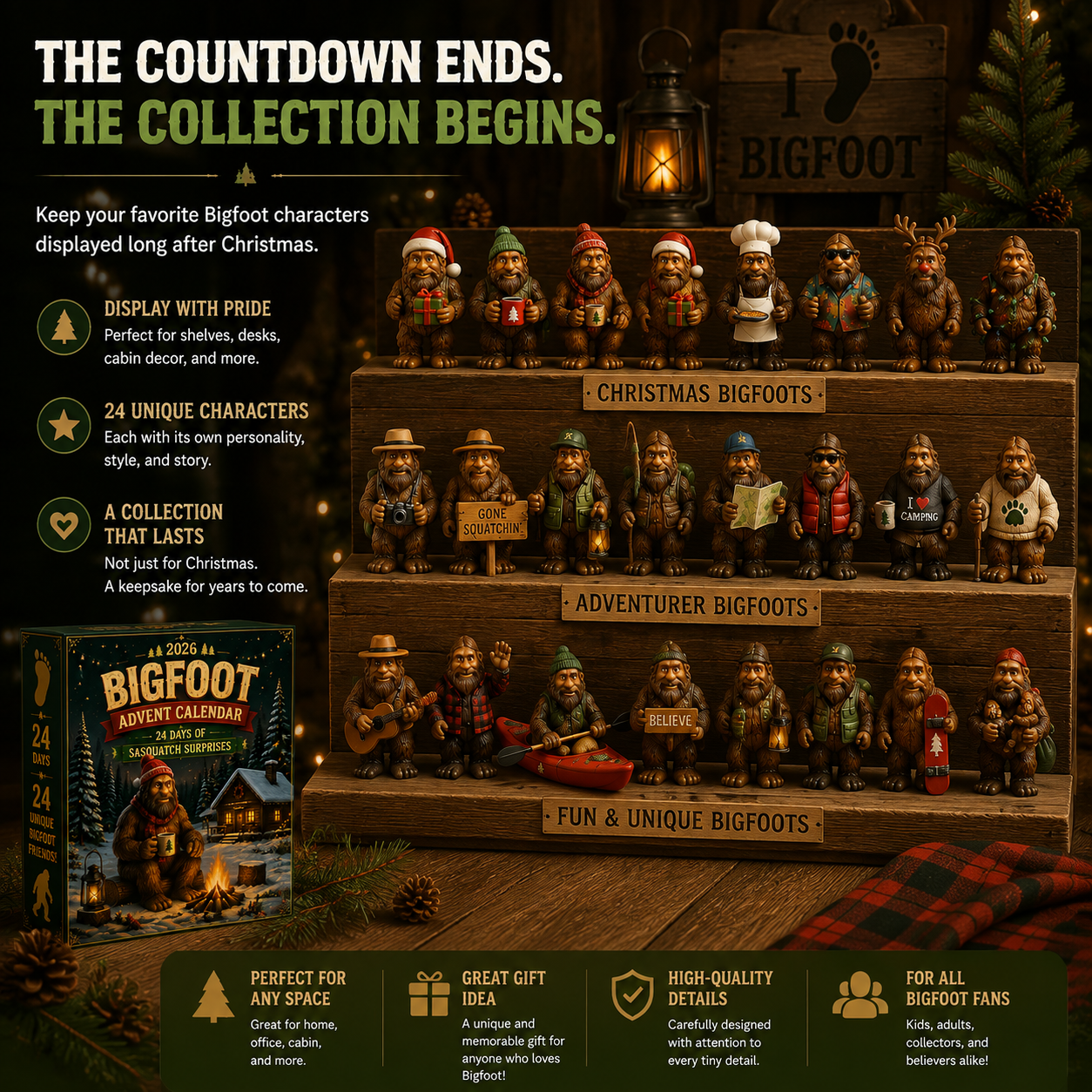 🦶24 Days Of Bigfoot Magic 🎄 A Christmas Countdown Filled With Legendary Surprises