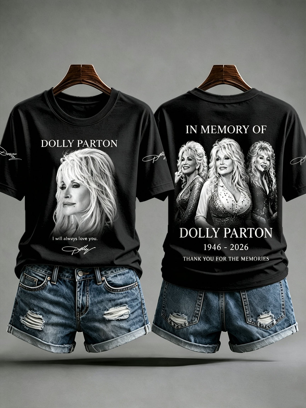 Women'S Raised On Dolly Print T-Shirt