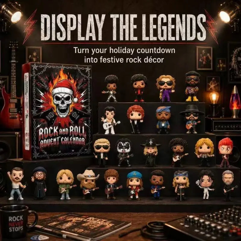 🎸 Rock & Roll Advent Calendar 24 Days of Legendary Rock Surprises