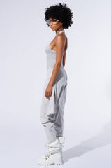 LONG TIME NO SEE KNIT JUMPSUIT