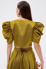 CHIC LADY BUTTON DOWN BLOUSE