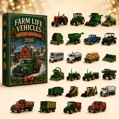 ⏰Christmas Early Bird 50% OFF-🎄🚂Trains & Rail Vehicles Advent Calendar 2026 – 24 Railway Surprises